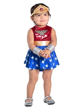 Baby Wonder Woman Dress & Diaper Cover Set Costume