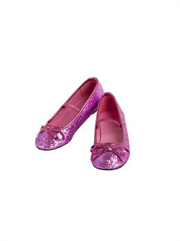Girls Ballet Shoe Pink Size 