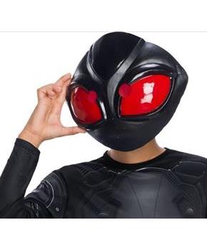 Kids Black Mantha 1/2 Mask