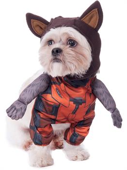 Guardians Of The Galaxy Walking Rocket Raccoon Pet Costume