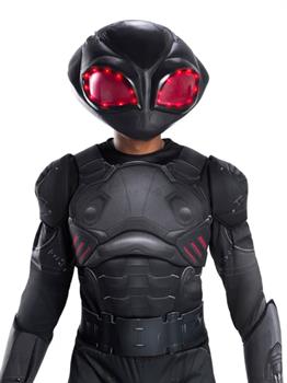 Black Mantha Adult Overhead Light Up Adult Mask