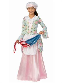 Patriotic Colonial Girl Costume