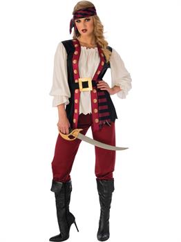 Womens Lusty Pirate Costume
