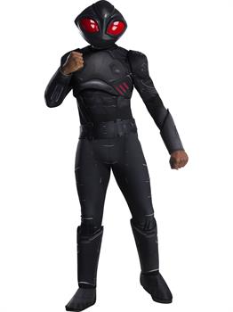Adult Aquaman Movie Deluxe Black Manta Costume
