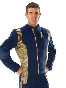 Star Trek Discovery Mens Gold Command Uniform Costume