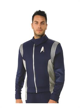 Star Trek Discovery Mens Silver Science Uniform Costume