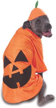 Big Dog'S Pumpkin Pet Costume