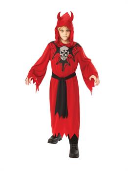 Boys Skeleton Robe Costume