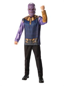 Marvel: Avengers: Infinity War Mens Thanos Long Sleeve Top Costume