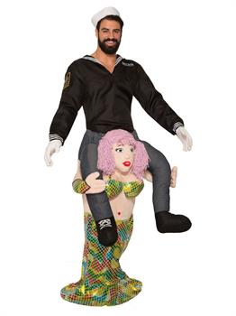Adult Ride-A-Mermaid Costume