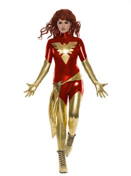 X-Men Red Dark Phoenix Sexy Costume