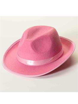 Deluxe Pink Fedora