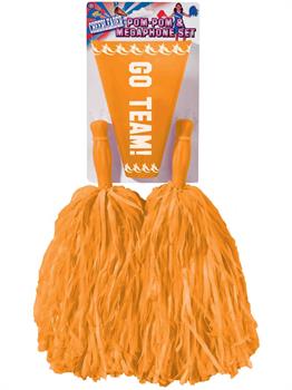 Girls Orange Cheerleader Kit