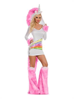Sexy Rainbow Unicorn Costume