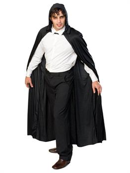 Long Hooded Fab Cape 70d