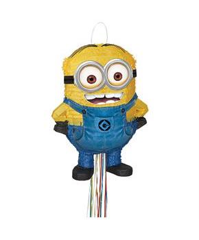 Minions Despicable Me - Shaped Pull-String Pinata (Assorted)