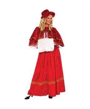 Women's Christmas Caroler Costume