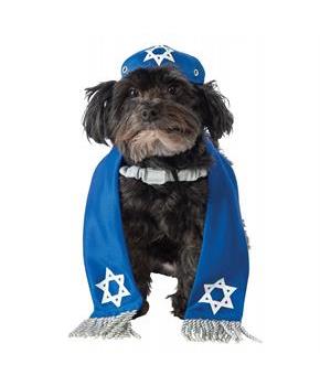 Yarmulke & Tallis Pet Costume