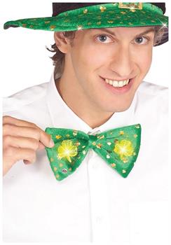 Light Up St Pats Shamrock Tie