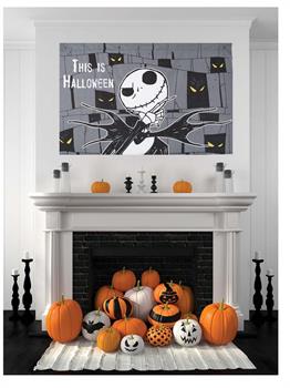 The Nightmare Before Christmas Jack Skellington Hanging Decor Banner