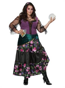 Womens Plus Mysical Charmer Gypsie Cosutme Costume