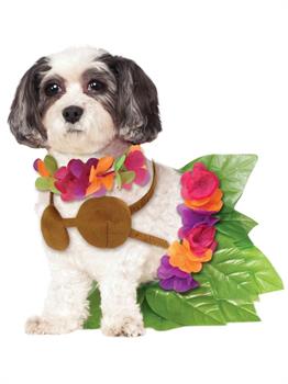 Hula Girl Pet Costume