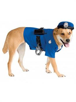 Big Dogs' Police Dog Pet Costume