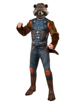 Mens Avengers: Endgame Rocket Raccoon Deluxe Costu Costume