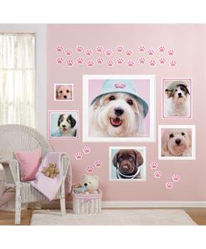 rachaelhale Glamour Dogs Giant Wall Decals