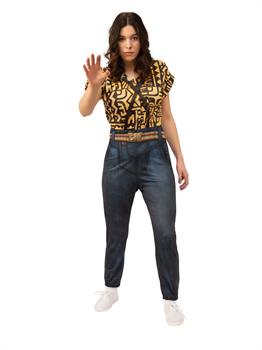 Womens Stranger Things Eleven's Battle Look Costum Costume