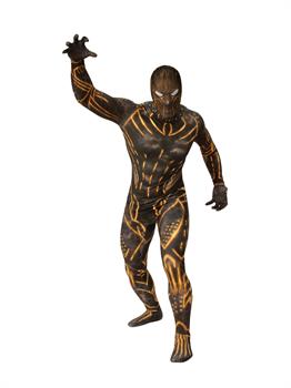 Rubies Mens Deluxe Black Panther Gloves//Claws Adult Adult Costume,