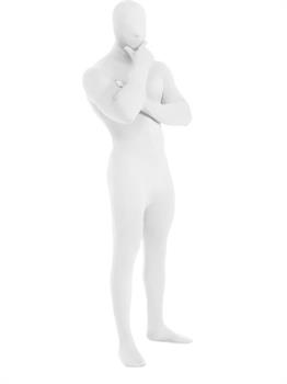 Adult Second Skin Costume - White Costume