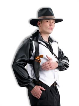 Gangster Gun And Holster