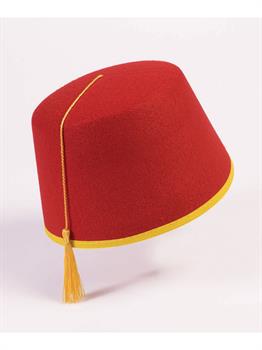 Hat-Felt Red Fez