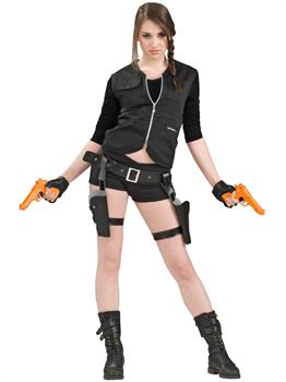 Treasure Huntress Holster&Gun