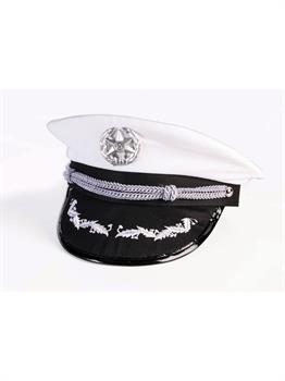 Officers Hat-White