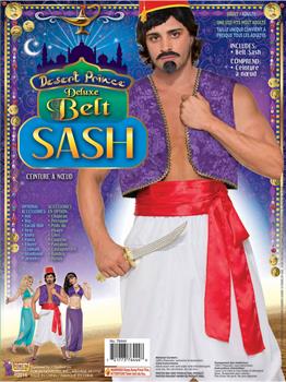 Desert Prince Deluxe Red Sash
