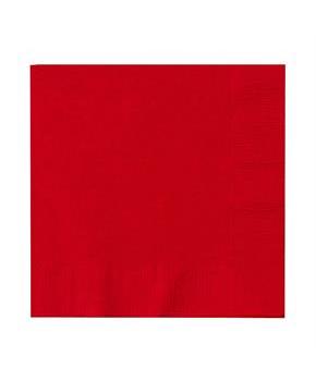 Classic Red (Red) Beverage Napkins 