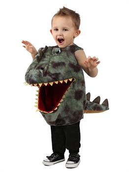 Girls Feed Me Dino Costume