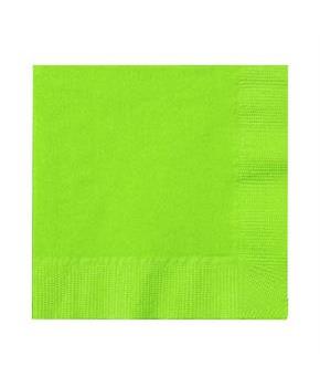 Fresh Lime (Lime Green) Beverage Napkins