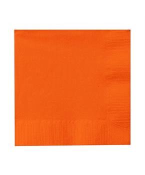 Sunkissed Orange (Orange) Beverage Napkins