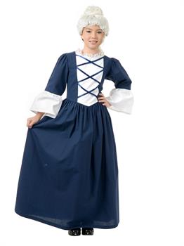 Martha Washington-Girl Costume
