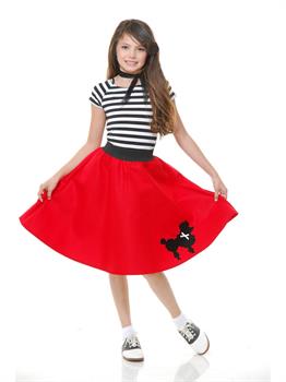 Poodle Skirt-Child Costume