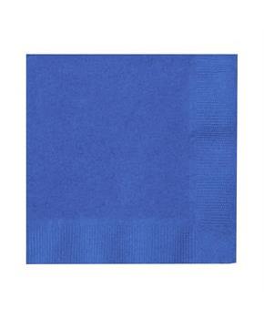 True Blue (Blue) Beverage Napkins