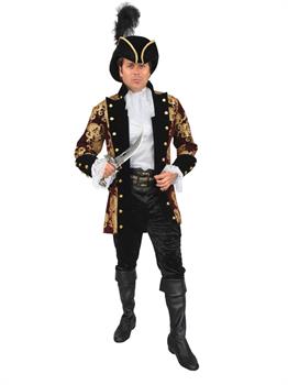 French Pirate Captain-Plus Costume