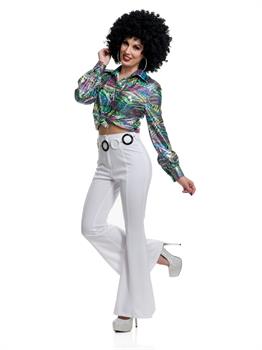 70'S Diva Disco Shirt Costume