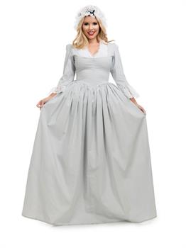 Colonial Woman-Grey Costume