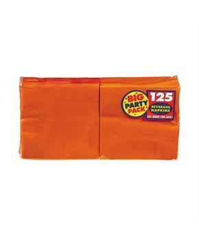Orange Peel Big Party Pack Beverage Napkins