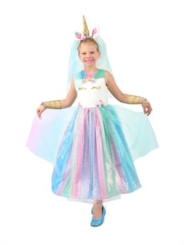 Girls Lovely Lady Unicorn Dress