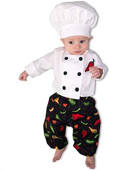 Child Newborn Chef Costume